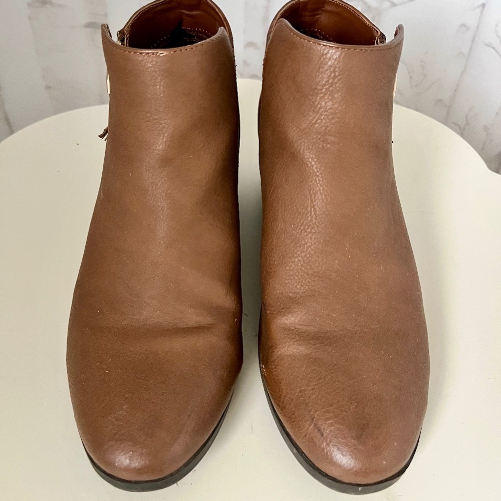 Call It Spring Brown Booties - Picture 4 of 7